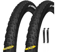 GZKDKZB Pneumatici MTB 27.5 2.00 Set di 2 Pneumatici per Bicicletta 27.5x2.00 Resistenti alle forature Possono Essere utilizzati su Mountain Bike e Biciclette Normali Pneumatico per bicicl