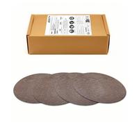 GZKTY 50 Pezzi Rete Dischi Abrasivi 125mm, Grana 150, Per Levigatrice Orbitale da 125mm e Levigatrici per Legno per la levigatura di superfici dure, legno, stucco, vernice, metallo