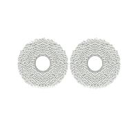 GZLLWVNK Compatibile Con Yeedi, M12 PRO M12 Ultra Plus S14 Plus Robot Aspirapolvere Panno Di Ricambio(2pcs)