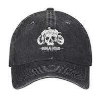 GZMQMOKD Berretto Baseball Uomo Kublai Khan TX Saldi Waeer Logo Berretto Baseball Metalcore Band Unisex Adolescenti Cappelli papà a Prova di Sole y2k Regalo per Berretto Snapback Sole all'aperto