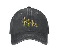 GZMQMOKD Berretto da Baseball da Uomo Lucky Luke Daltons Giallo Bambino Fuga Prigione Berretti da Baseball Vintage Distressed Cotton Snapback cap Uomo Donna Cappelli Estivi cap Regalo