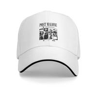 GZMQMOKD Berretto da Baseball da Uomo P-Posts M-Malones The F-1 Trillion Tour 2024 Berretti da Baseball Neri Cappelli Unisex all'aperto Regalo