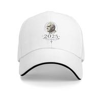 GZMQMOKD Berretto da Baseball da Uomo Papa Francesco RIP Rest in Piece 2025 Cappelli da Baseball con Visiera Cappelli Unisex Regalo