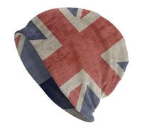 GZMQMOKD Cappello Caldo Invernale, Union Jack Caldo Berretto Lavorato a Maglia Hip Hop Bonnet Hat Autunno Inverno Berretti all'aperto Cappelli per Adulti Unisex