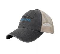 GZMQMOKD Cappello Uomo Baseball,Berretto da Baseball Nero Cappello da Sole in Rete Cappello da Sole Sportivo per Il Tempo Libero Snapback Caps,Regali Fidanzato