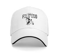 GZMQMOKD Cappello Uomo Baseball,Donne Uomini Non Sono Filippino Niente Duterte Cappello Orgoglio Filippino Estivo Berretto Regolabile Casual Berretto Baseball Cappelli Baseball Cappelli Baseball