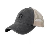 GZMQMOKD Cappello Uomo Baseball,Nero Senza Bordi No Nazioni Berretto da Baseball Mesh Cappello da Sole Sport Tempo Libero Snapback Caps,Regali Fidanzato