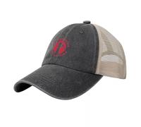 GZMQMOKD Cappello Uomo Baseball,Rosso Senza Bordi No Nazioni Berretto da Baseball Mesh Cappello da Sole Sport Tempo Libero Snapback Caps,Regali Fidanzato