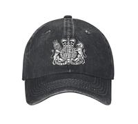 GZMQMOKD Cappello Uomo MI6 Spy Secret Intelligence Service Berretti da Baseball Uomini Donne Distressed Denim Copricapo Militare All'aperto Allenamenti Cappello Regolabile Regali