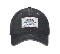 GZMQMOKD Cappello Uomo Vai Via Berretto da Baseball angosciato Divertente? Sarcasmo? Noi? Dicendo Snapback Cappelli Regolabili da Viaggio Unisex per Tutte Le Stagioni all'aperto Regali
