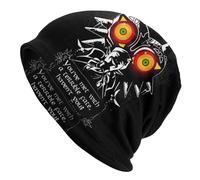 GZMQMOKD Inverno Caldo Tesa orinatoio Berretto, Majoras Incontro con Un Terribile Destino Skullies Berretti Cappello Unisex Adulto Primavera Caldo Multifunzione Bonnet Maglieria Cappelli