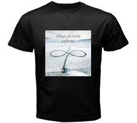 GZNDBFMEP Deep Purple Infinite Men's Black T-Shirt Size S-3XL Colour24 Black