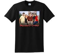 GZNDBFMEP Short SleeveDAWSONS Creek T Shirt Season 1 2 3 4 TV ShowShirt Top Sweatshirt Black