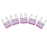 GZP Confezione da 5 mini LED rilevatore fusibile viola 3A