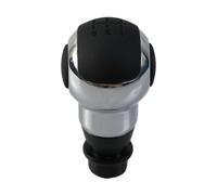 GZPARTB Car Gear Shift Knob, Compatible with Qashqai Dualis X-TRAIL JUKE, Chrome and Black