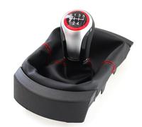 GZPARTB Pomello Del Cambio Manuale A 5 Velocità Con Stivale in Pelle Complicabile Per Seat Ibiza 2002-2008