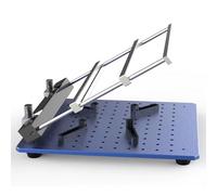 GZPKJ Macchina da Stampa SMT Manuale da Tavolo, Macchina da Stampa Serigrafica con Pasta Saldante SMT, Dimensioni di Stampa Massime 170 * 170 Mm, con Manopole di Regolazione
