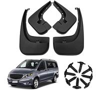 gzqfc 4 Pezzi Auto Parafanghi per Mercedes-Benz Vito W447 2016-2022, Parafango Anteriore Posteriore Impermeabile Paraschizzi Guardie Paraspruzzi Set, Ruota Protettori