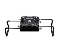 GZQIUYI Supporto girevole a 360° per sedile della barca, base resistente con sistema di bloccaggio doppio, per pesca Jon Fishing Bass Kayak, regolabile da 19,5 a 45,7 cm, in acciaio marino
