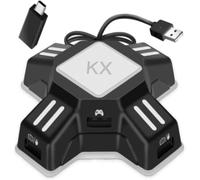 GZW-Shop Convertitore KX per Tastiera del Mouse USB Adattatore Compatibile con PS4/Xbox One/NS Switch/PS3/Xbox360,supporta i tasti della tastiera personalizzati