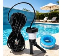 GZWY Glx-Flo-Rp Interruttore di flusso per sistema di sale Hayward e celle | Sensore di flusso per piscina per sistemi di sale Hayward Goldline Aquarite e Aqua Rite, cella salina per generatore di cloro