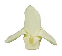 GZXXB Tovaglioli da Tavola,Tovaglioli Stoffa 2pcs Biancheria da tovaglioli Decorati per Nozze bomboniere in Cotone Fazzoletto Panno la Cena di Banchetto Decorazione della casa(Ivory)