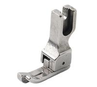 GZYF 1/32" 0,8 mm #CL Piedino compensatore bordo sinistro guida in acciaio argento per Brother per Consew per Feiyue per macchina da cucire Gemsy a ago singolo
