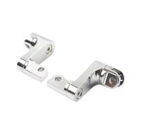 GZYF 1 paio di estensioni per pedane XJ55-ZA-4N5U, pedane per pedali, montaggio cromato per Montaggio maschio, passeggero o autostrada, spostando la pedana di 2-3/5" più larga e 2" in avanti