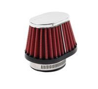 GZYF 1 pz. Filtro in alluminio non tessuto, filtro ovale da 55 mm, 2,17" rosso