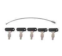 GZYF 5PC Ignition Keys, Ignition Starter Switch Key Part Number 35111-880-013 Compatible with Various for HONDA Generator Models and Lawn Equipment Models