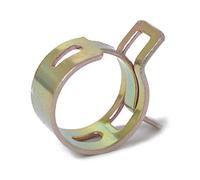 GZYF 6/8/9/10/11/12/14/15/18/20/22 mm Elementi di fissaggio Morsetto a molla per tubo del carburante Morsetto per tubo del vuoto del carburante 145 pezzi Fascetta a molla per tubo flessibile da