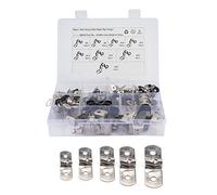 GZYF 66 pezzi Cinghie di supporto universali per tubi in acciaio M5 M8 M10 M12 M14 M16 M20 M25 Tenditore per tubi in acciaio