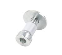 GZYF 9601750 Fermo per porta con catenaccio in acciaio argentato per R10 Suburban 1987-1988 1 pz