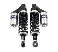 GZYF Ammortizzatore posteriore QR-2B-280 da 310 mm, alluminio argento e nero per 1 coppia