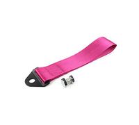 GZYF Cinghia di traino da corsa per veicoli, set universale di cinghie di traino ad alta resistenza, ganci di traino per paraurti anteriore o posteriore, cinghia decorativa per rimorchio, viola