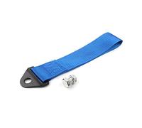 GZYF Cinghia di traino da corsa per veicoli, set universale di cinghie di traino ad alta resistenza, ganci di traino per paraurti anteriore o posteriore, cinghia decorativa per rimorchio, blu