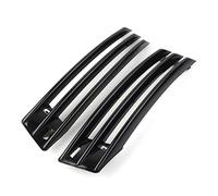 GZYF Copertura della griglia del paraurti anteriore fendinebbia automatica, copertura della cornice della presa d'aria del paraurti anteriore per HSE Autobiography Vogue L405 2018-2021, Nero