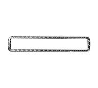 GZYF Copertura dell'anello del pannello posteriore superiore della luce di lettura sul tetto in fibra di carbonio nera per TT 8N 01-2006 Hardtop C