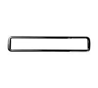 GZYF Copertura dell'anello di finitura del pannello posteriore della luce di lettura sul tetto superiore in fibra di carbonio, nero pianoforte, auto con tetto rigido per TT 8N 01-2006