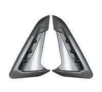 GZYF Copertura di sfiato laterale della ruota anteriore in fibra di carbonio nera ABS per X4 X3 G01 G02 M Sport 2018+