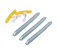 GZYF Copertura protettiva per attrezzo di slittamento, leva, cucchiaio per la rimozione degli pneumatici, attrezzo per il cambio degli pneumatici, accessori per camera d'aria per camion, giallo