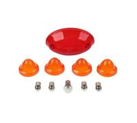 GZYF Copri lente indicatori di direzione per moto, fanale posteriore in plastica rossa per Speedmaster Roadster 2003-2016