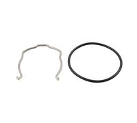 GZYF Guarnizione O-ring Tubo di carica C Clip 1 pz per E90/E91/E92/E93 335i/335xi Ferro, Gomm