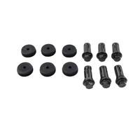 GZYF Kit di montaggio per slider Rock Slider Hardware Acciaio, Gomma per RZR XP 1000 High Lifter 2020 1 Set