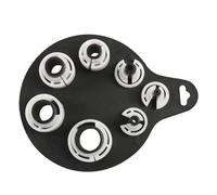 GZYF Kit di strumenti per la rimozione della linea di condizionamento del tubo 7 pezzi bianco + nero