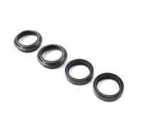 GZYF Kit guarnizioni parapolvere forcella anteriore in gomma 4 pezzi 37x47x11mm Nero per R 1200 GS 2012-2017