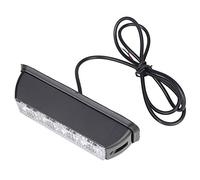 GZYF Luce stroboscopica di emergenza a 4 LED con lampeggiante di avvertimento per veicoli SUV e camion, DC 12V