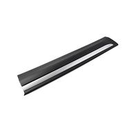 GZYF Modanatura laterale anteriore sinistra per protezione porta LR045546/LR084461 Per Land per Evoque 2012 2013 2017 2015 2016 2017 2018 2019, Nero opaco + Argento brillante