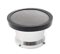 GZYF Motorcycle Air Filter Cup With Net, 50mm Carburetor Air Filter Horn Cup Funnel Velocity Stack CNC Aluminium Alloy Silver For PWK 21mm, 24mm, 26mm, 28mm, 30mm, PE 28mm, 30mm Carburetor