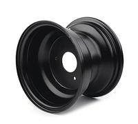 GZYF Motore 18x9.50-8 pollici ATV UTV mozzo ruota posteriore cerchione 3 fori per ATV Go Kart fuoristrada Dirt Pit Bike Quad Dirt Bikes Street Bikes, nero